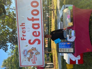 The Shrimp Guy at the Winter Park Farmers Market